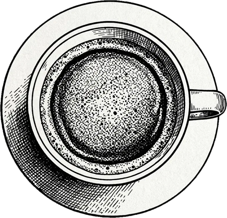 Coffee cup illustration