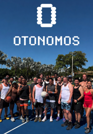 Basketball pickup game at Consensus Miami — Otonomos